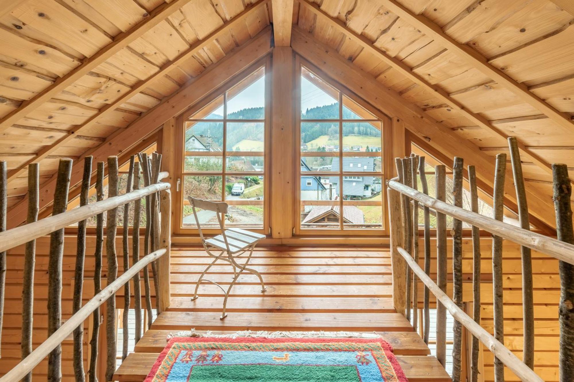 Schwarzwald Blockhaus - Sauna - Kamin - Mit Bettwaesche Und Handtuecher Schenkenzell Zewnętrze zdjęcie