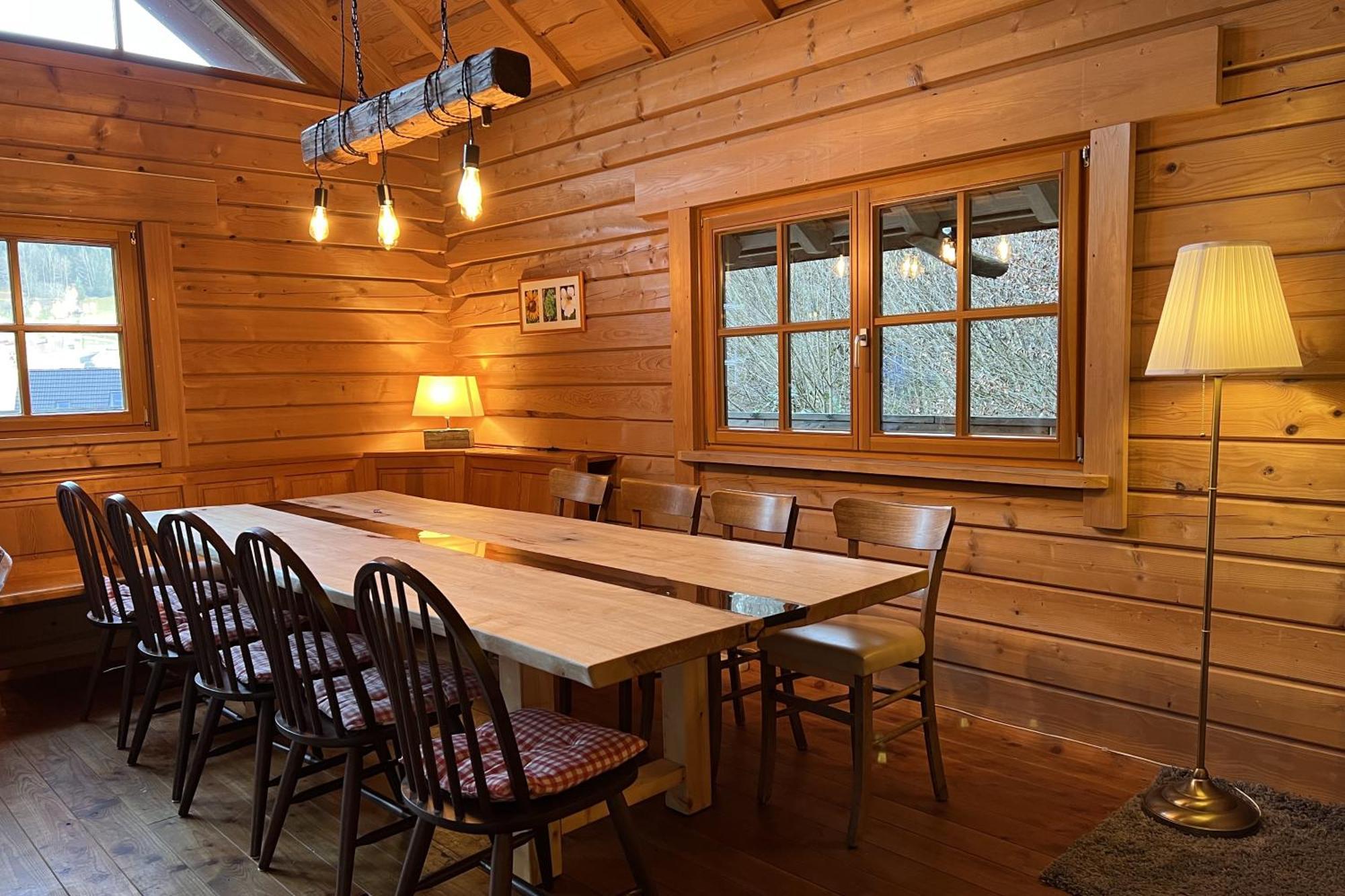 Schwarzwald Blockhaus - Sauna - Kamin - Mit Bettwaesche Und Handtuecher Schenkenzell Zewnętrze zdjęcie